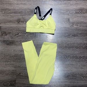 Pastel Yellow Ryderwear Workout Set